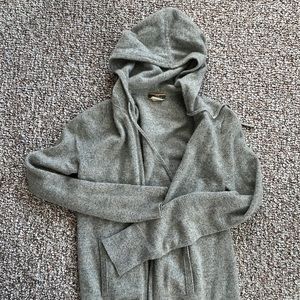 J.Crew Zip Up Cashmere Hoodie